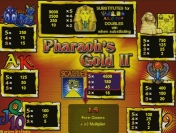 Игровые символы видеослота Pharaons Gold II