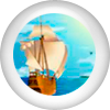 Символ Корабль игрового автомата Колумб